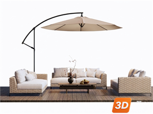 Outdoor Sofa Skp Files